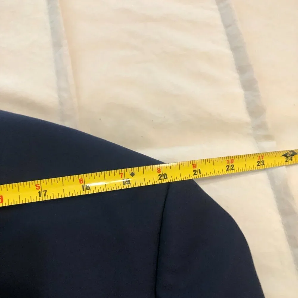 Ralph Lauren for Dillards Men's Navy Blue Suit Blazer 2‎ Buttons 48R